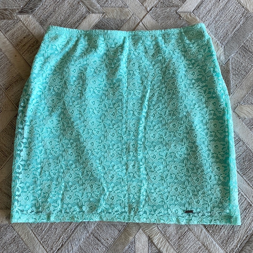 Hollister Mint Green Skirt